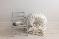 Sebra Amningskudde Kapok - Cream Stripe