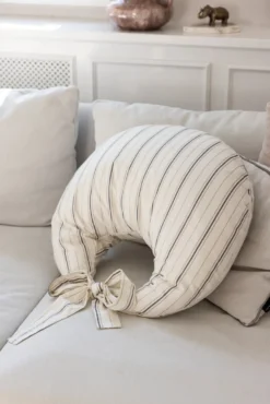 Sebra Amningskudde Kapok - Cream Stripe