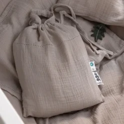 Sebra Baby Bäddset Muslin - Sea Breeze Beige