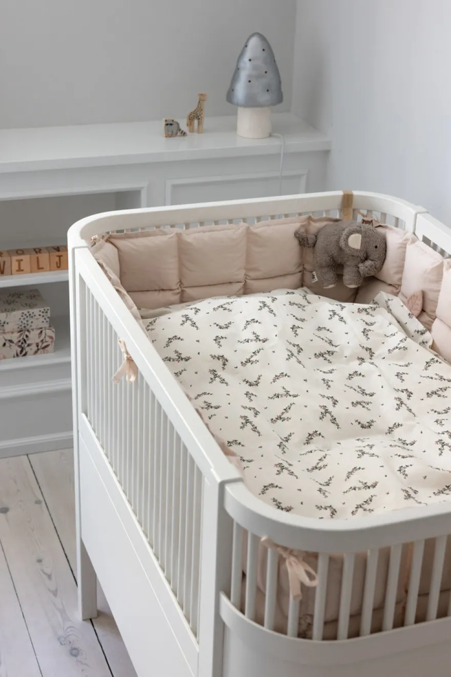 Sebra Baby Bäddset 100x70 cm - Powder Blossom
