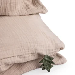 Sebra Bäddset Spjälsäng - Seabreeze Beige