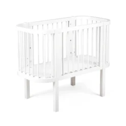 Sebra Bedside Crib - Vit