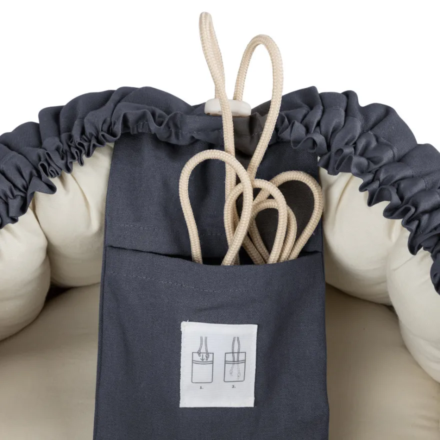 Sebra 3-i-1 Babynest - Blue