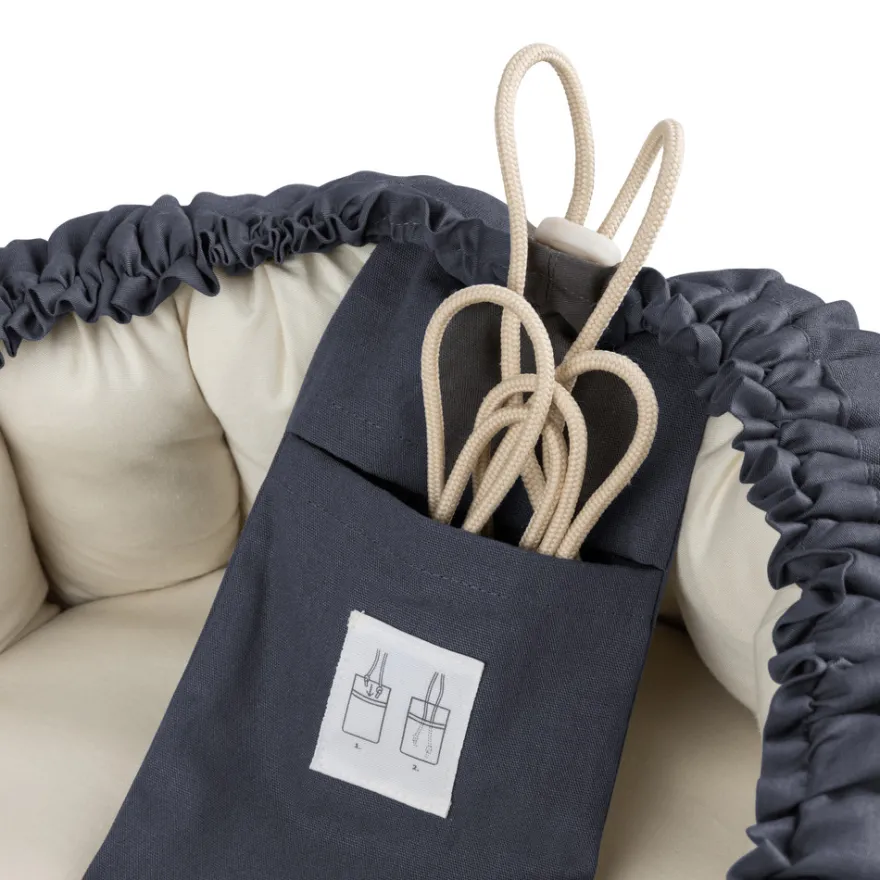 Sebra 3-i-1 Babynest - Blue