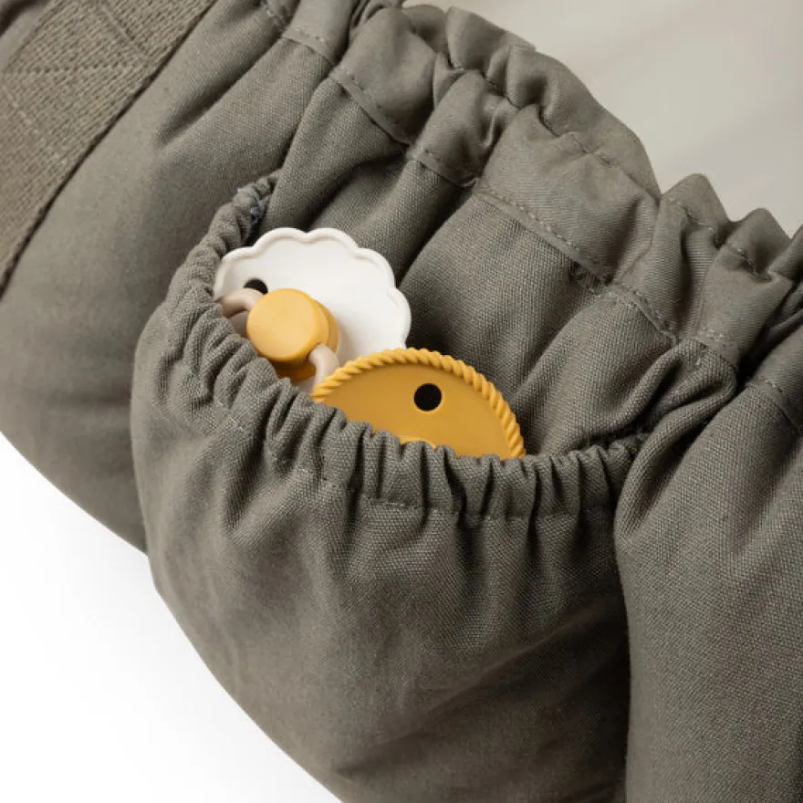 Sebra 3-i-1 Babynest - Dark Olive