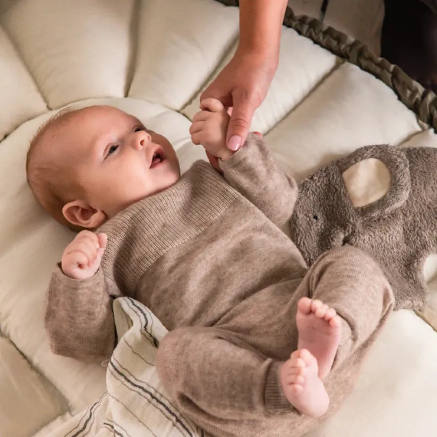 Sebra 3-i-1 Babynest - Dark Olive
