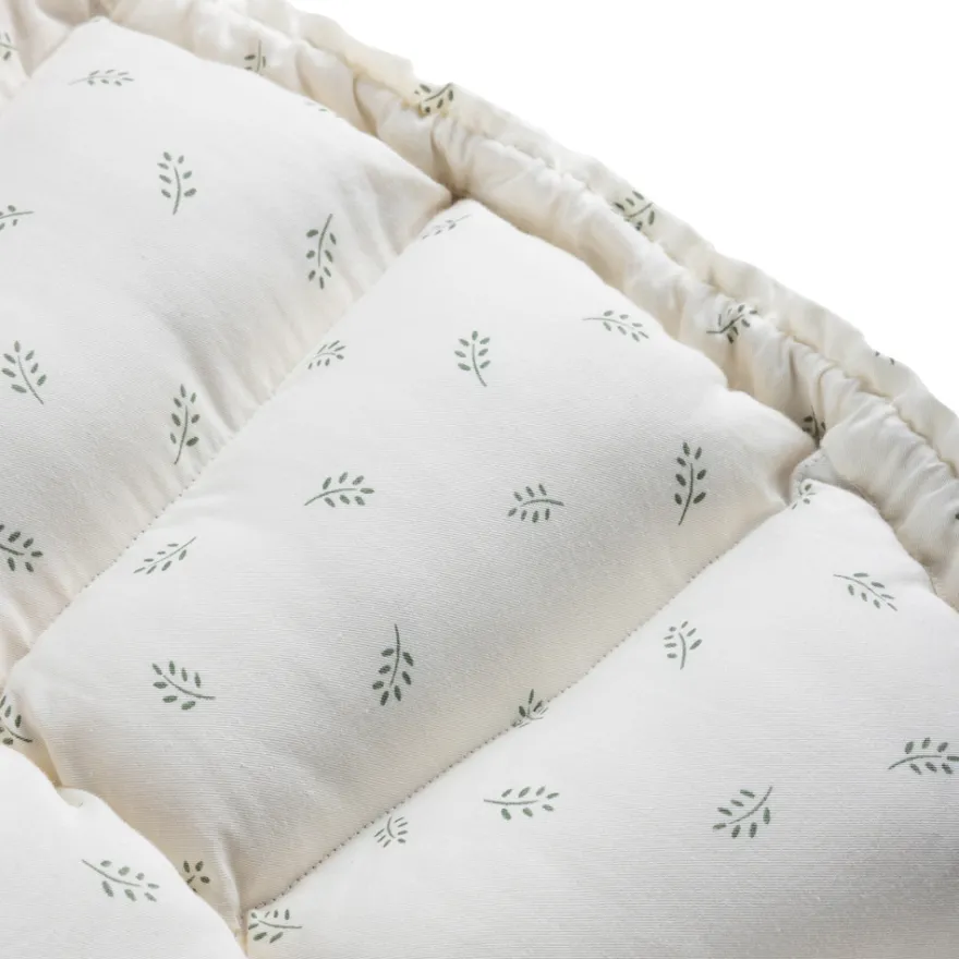 Sebra 3-i-1 Babynest - Sophora Leaves