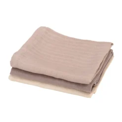 Sebra Muslinfilt 3-pack - Moonlight Beige