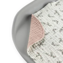 Sebra Skötunderlägg 2-pack - Powder Blossom