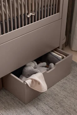 Sebra Sänglåda Till Baby & Juniorsäng - Jetty Beige