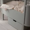 Sebra Sänglåda Till Baby & Juniorsäng - Stone Grå