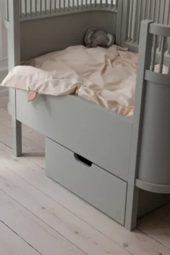 Sebra Sänglåda Till Baby & Juniorsäng - Stone Grå