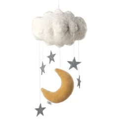 Sebra Sängmobil Moon & Stars - Beige