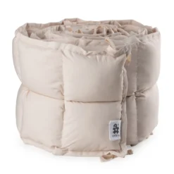 Sebra Spjälsängskydd, Kapok - Birchbark Rose