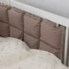 Sebra Spjälsängsskydd Kapok Halv Längd - Jetty Beige