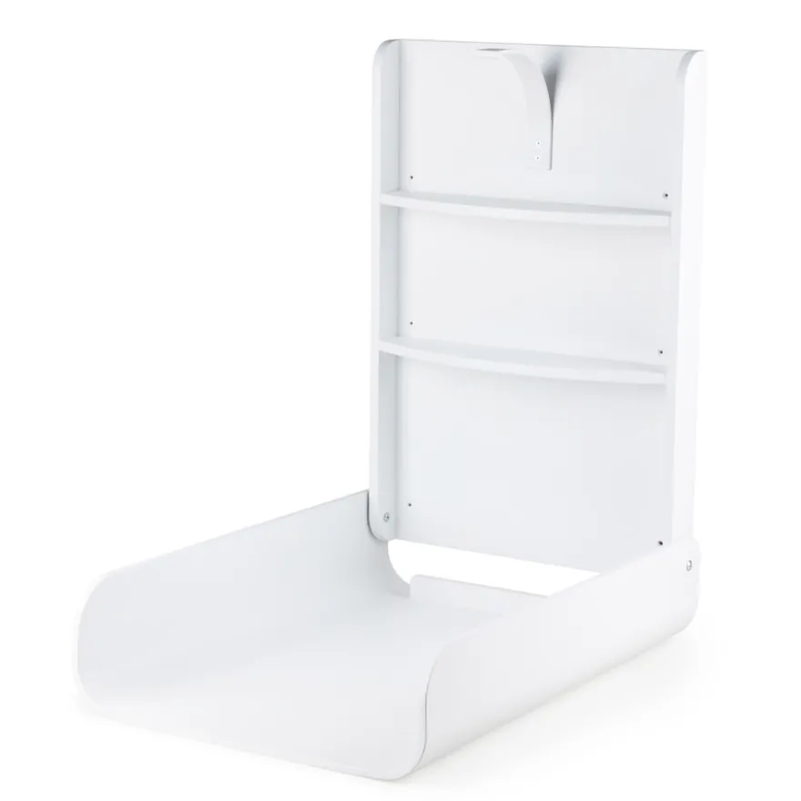 Sebra Vägghängt Skötbord - Classic White