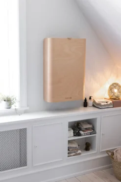 Sebra väggmonterat skötbord - Wooden Edition