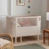 Sebra Växasäng 2 i 1 Baby & Juniorsäng - Birchbark Rose