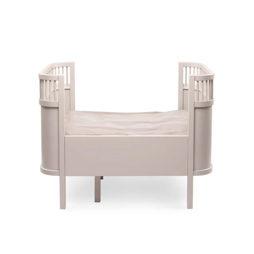 Sebra Växasäng 2 i 1 Baby & Juniorsäng - Birchbark Rose