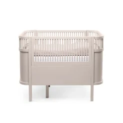Sebra Växasäng 2 i 1 Baby & Juniorsäng - Birchbark Rose