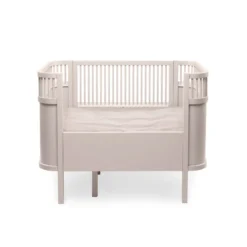 Sebra Växasäng 2 i 1 Baby & Juniorsäng - Birchbark Rose