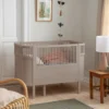 Sebra Växasäng 2 i 1 Baby & Juniorsäng - Jetty Beige
