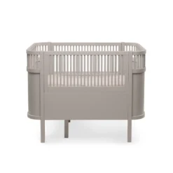 Sebra Växasäng 2 i 1 Baby & Juniorsäng - Jetty Beige