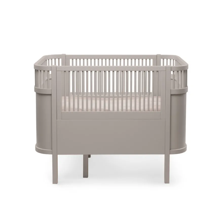 Sebra Växasäng 2 i 1 Baby & Juniorsäng - Jetty Beige