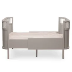 Sebra Växasäng 2 i 1 Baby & Juniorsäng - Jetty Beige