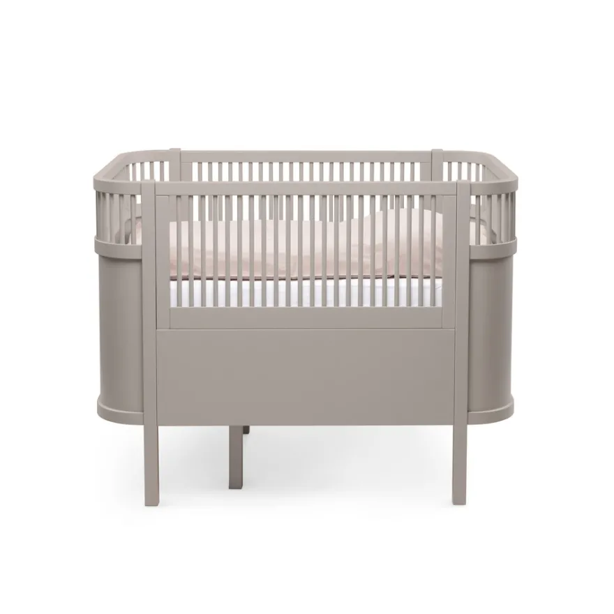 Sebra Växasäng 2 i 1 Baby & Juniorsäng - Jetty Beige