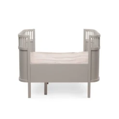 Sebra Växasäng 2 i 1 Baby & Juniorsäng - Jetty Beige