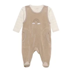 Set Body med Sparkdräkt Velour - Dune