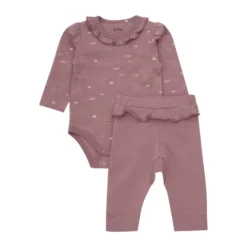 Set med Body Långärmad + leggings - 5707