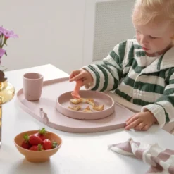Siikonunderlägg med Kant Elphee - Powder