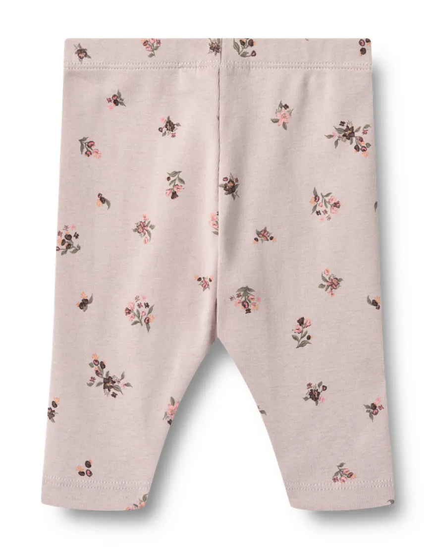 Silas Jersey Byxor - Soft lilac flowers