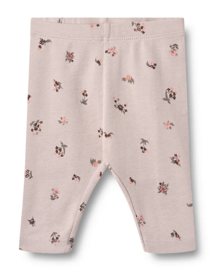 Silas Jersey Byxor - Soft lilac flowers