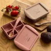 Silikonskedar 3-pack - Rose Mix