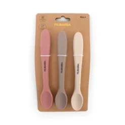 Silikonskedar 3-pack - Rose Mix
