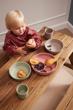 Silikonskål 2-pack - Green