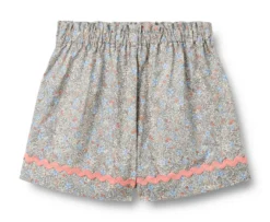 Silja Lace Shorts - Air Blue Flowers