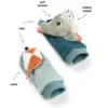 Skallrande strumpor - Playground Blue