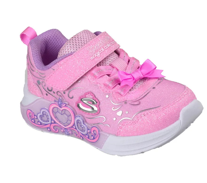 Skechers Lil Princess Steps Sneakers - Pink