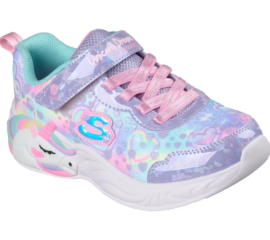 Skechers Unicorn Dreams Sneakers Heart Sparkle - Purple