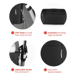 Skip Hop Ultra Stroller Organizer - Svart