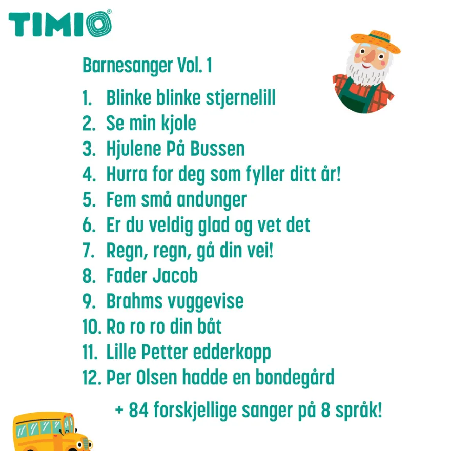 Skivset 1 Tillbehör