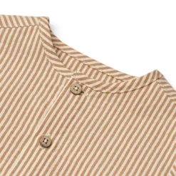 Skjorta Shelby - Caramel Stripe