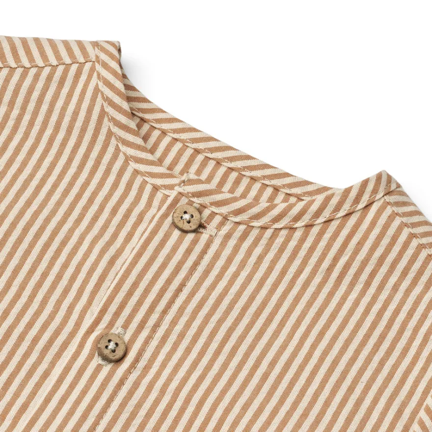 Skjorta Shelby - Caramel Stripe