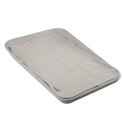 Skötunderlägg muslin, 2 pk.-Cappuccino/Mocca