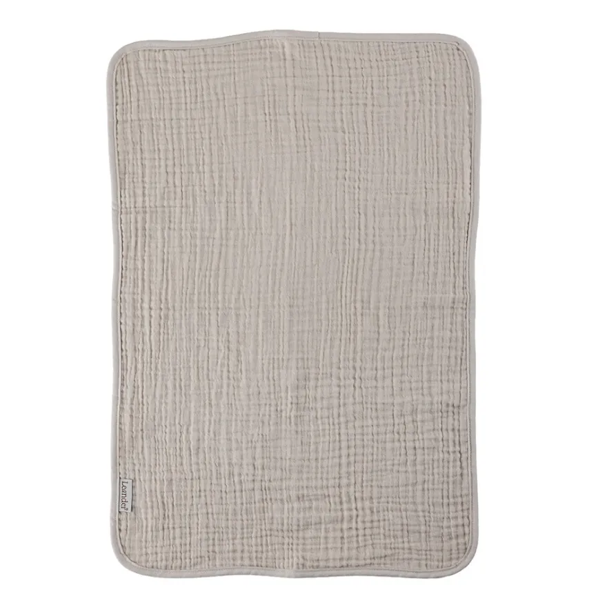 Skötunderlägg muslin, 2 pk.-Cappuccino/Mocca