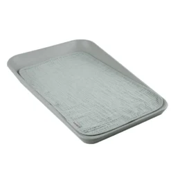 Skötunderlägg muslin, 2 pk.-Pearl Grey/Sage Green